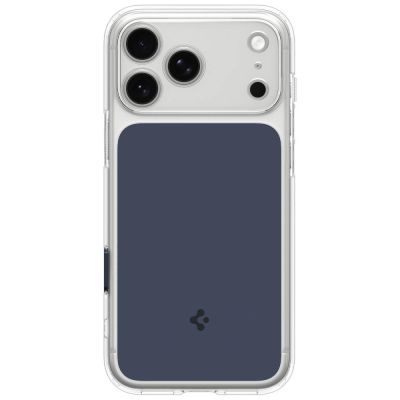 3. Spigen Ultra Hybrid MagSafe Hülle für iPhone 18 Pro / 17 Pro – Mattblau