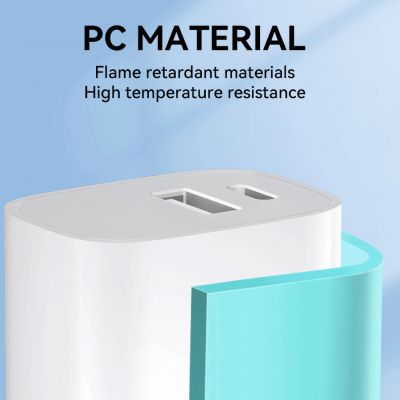 10. Wozinsky WGWCW USB-A USB-C 20W Wandladegerät - Weiß
