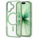 3. Tech-Protect MagMat MagSafe Hülle für iPhone 17 - Transparent Grün