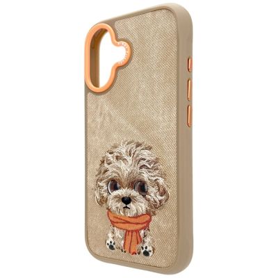 6. Nimmy Big Eyed Pet 2.0 Hundehülle für iPhone 17 - Beige