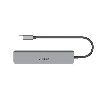 25. UNITEK HUB USB-C 7-in-1, HDMI 4K, PD 100W, 5GBPS, Aluminium