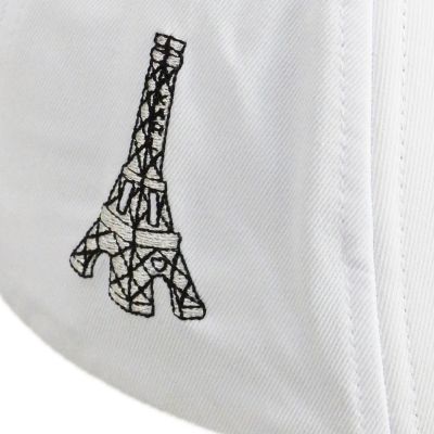 7. Karl Lagerfeld Paris Strapback-Cap, weiß - L5WH7947-wht