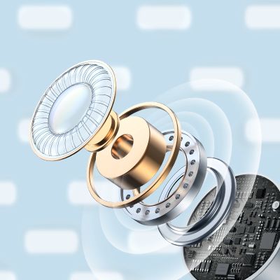 9. Joyroom JR-EC06 USB-C In-Ear-Kopfhörer – Silber