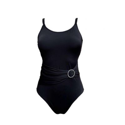 093 B1 schwarzer Damen Badeanzug