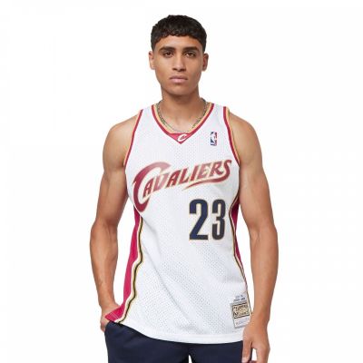 2. Mitchell & Ness NBA Swingman-Trikot Cavaliers 03 Lebron James M SMJYCP19209-CCAWHIT03LJA