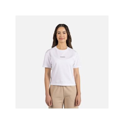 Damen-T-Shirt ROSSIGNOL W Presset Tee, weiß