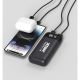 2. XTAR Ladegerät mit Powerbank-Funktion für zylindrische Li-Ionen-Akkus 18650/20700/21700, schwarz – 2 Kanäle PB2SLV2