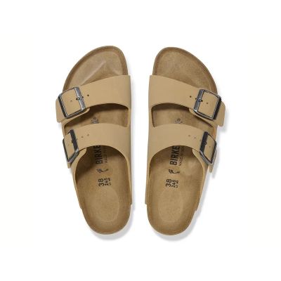 3. Birkenstock Arizona BS Birko-Flor Nubuk Pantoletten M 1029170