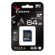 2. ADATA Premier Pro SDXC 64 GB Klasse 10 UHS-I/U3 V30