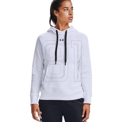 3. Under Armour Rival Fleece HB Hoodie W 1356317 100