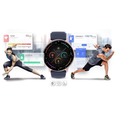12. Gravity GT1-7 PRO Smartwatch