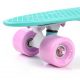 3. METEOR PLASTIC SKATEBOARD MATT pink und mint/mint und pink/weiß 23999