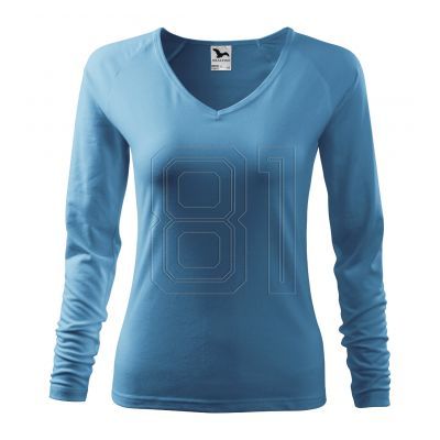 7. Malfini Elegance T-Shirt W MLI-12714 azurblau