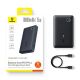 15. Baseus EnerFill FP11 Powerbank 10000mAh 15W (mit schwarzem Simple USB-C - USB-C 20V/3A 30cm Kabel) - schwarz