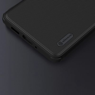 12. Nillkin Super Frosted Shield Pro robuste Schutzhülle für Samsung Galaxy A73 rot