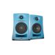 4. KALI AUDIOLP-UNF-B – Paar Bluetooth-Monitorlautsprecher. Multimedia-Lautsprecher, blau.