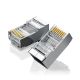 12. Ugreen 10x Steckerende RJ45 8P8C (UTP Cat. 6 / Cat. 5 / Cat. 5e) silber (NW111)
