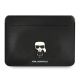 Karl Lagerfeld Sleeve Saffiano Ikonik Karl 16" Laptoptasche - Schwarz