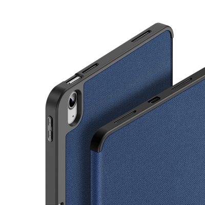 6. Dux Ducis Domo Smart Cover Hülle mit Ständer für iPad 10,9" (2022) / iPad 11" (2025), blau