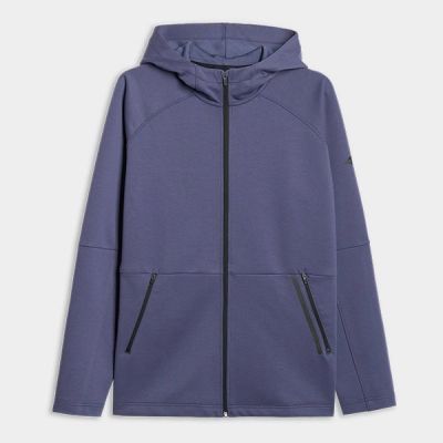 Herren-Sweatjacke mit Reißverschluss und Kapuze 4F 4FWAW25TSWSM1865-22S