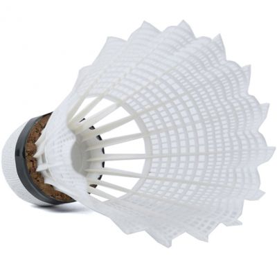 2. Badminton-Federbälle SMJ Nylon TB011 Teloon 3 Stk. 