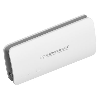3. Esperanza Radium EMP106WE Powerbank (8000 mAh; microUSB, USB 2.0; weiß)