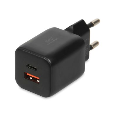 3. IBOX Universal-Ladegerät C-42 GAN PD33W USB A+C Schwarz