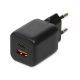 3. IBOX Universal-Ladegerät C-42 GAN PD33W USB A+C Schwarz