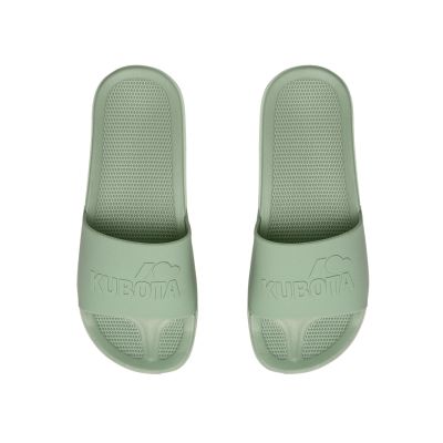 2. Kubota Basic schlichte pastellgrüne Pool-Flip-Flops K25SS-101-001-17-1