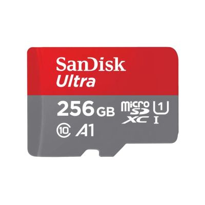4. SANDISK ULTRA microSDXC 256 GB 150 MB/s+ SD-Adapter