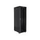 LANBERG Standschrank 19" 42U 800X1000 Glastür LCD Schwarz FF01-8042-12BL (Flachverpackung)