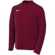 Nike Dri-Fit Park VIII Langarm-T-Shirt für Kinder, Burgunderrot HV8239 677