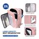 5. Tech-Protect Defender S50 Rucksack für Ryanair & Wizzar, 20 l Laptop, Pink