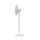 3. Midea FS40-23MT Standventilator, weiß, Durchmesser 40 cm, 3 Geschwindigkeitsstufen, Oszillation, 50 W