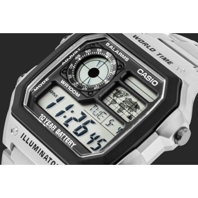 4. Herrenuhr CASIO AE-1200WHD-1AVEF + Box