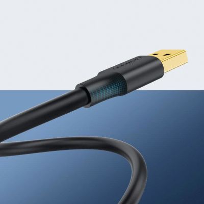 11. Ugreen US128 10371 USB-A 3.0 / USB-A 3.0 5Gb/s Kabel 2m – Schwarz