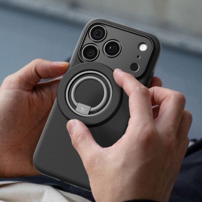 11. AmazingThing Glamour AllSkin iPhone 18 Pro Max Hülle mit Kameraabdeckung, MagSafe-kompatibel – Schwarz