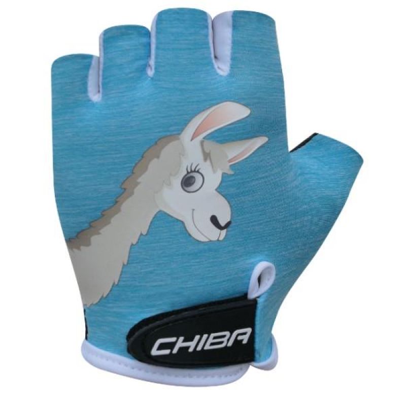 CHIBA COOL KIDS Kinderhandschuhe, blau, Lama, M