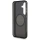 7. AMG Transparent Rhombs MagSafe Case für Samsung Galaxy S25 - Schwarz