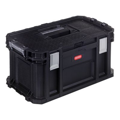 10. KETER Werkzeugkasten-Set mit Rollsystem