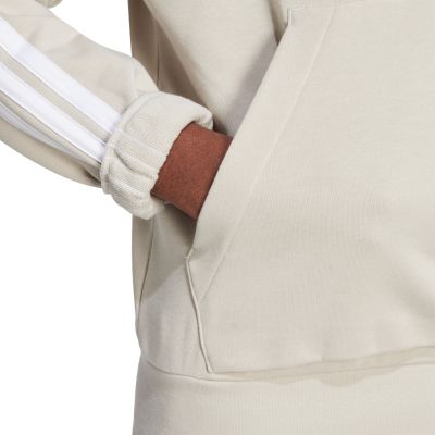 10. Adidas Essentials 3-Streifen French Terry Hoodie M JE6367