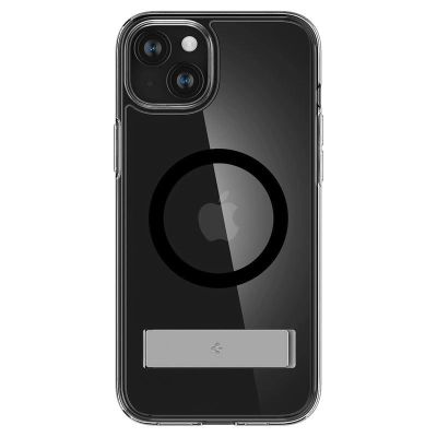 8. Spigen Ultra Hybrid S MagSafe Hülle mit Ständer für iPhone 15 Plus – Schwarz