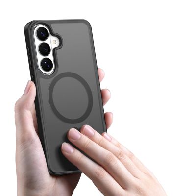 6. Dux Ducis Yind Hülle für Samsung S26 Plus, kompatibel mit MagSafe – Schwarz