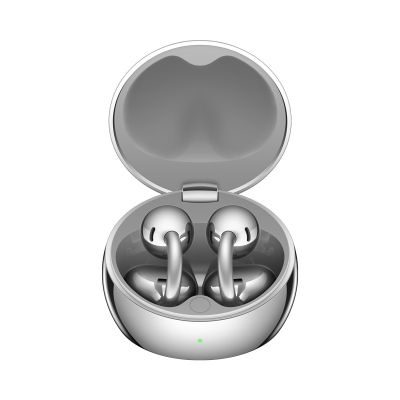 4. Huawei FreeClip 2 S Headset Kabelloses Open-Ear Bluetooth-Headset für Anrufe/Musik Silber