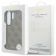 7. Guess 4G Classic Logo Charm MagSafe Hülle für Samsung Galaxy S26 Ultra – Braun