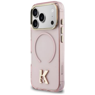 2. Karl Lagerfeld IML K Head Logo MagSafe Hülle für iPhone 17 Pro - Pink