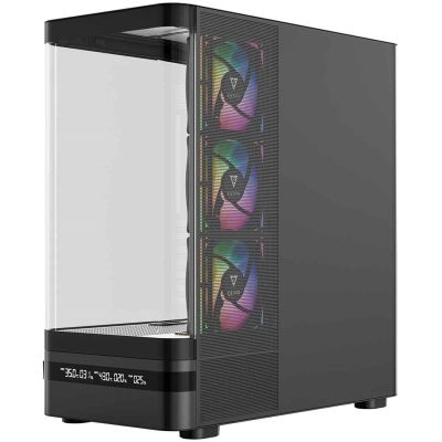 27. MODECOM VOLCANO AQ 200 ARGB MIDI-KOFFER SCHWARZ