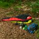 18. NILS CAMP NC2012 Schlafsack schwarz und rot