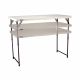 8. Klapptisch 122 cm mit verstellbarer Höhe 4428