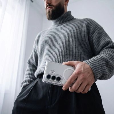 7. Tech-Protect FlexAir Hybrid MagSafe Hülle für Samsung Galaxy Z Fold 8 Ultra – Transparent